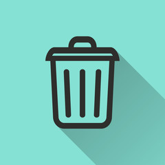 Bin - vector icon.