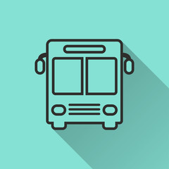 Bus - vector icon.