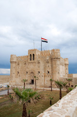 ancient castle in Alexandria
