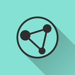 Network - vector icon.