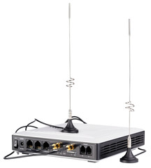 Wireless device rear vew