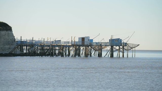 traditional fisherman's hut in the south west of France, EU, Europe