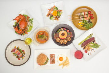 International food for dinner