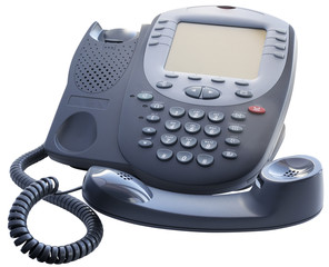 Office digital telephone off-hook