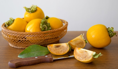 Oriental persimmon fruit