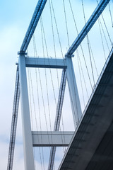 The Bosphorus Bridge also called the 'First Bosphorus Bridge' is one of the three bridges in Istanbul, Turkey