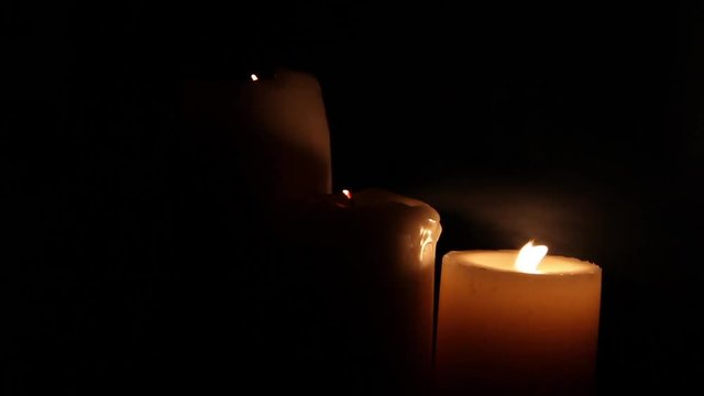 Velas apagadas