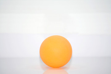    ping-pong ball isolated on white