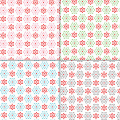 mod snowflake pattern