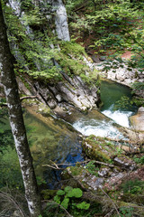 Wasserfall in den Alpen