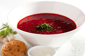 Beetroot and Cabbage Soup