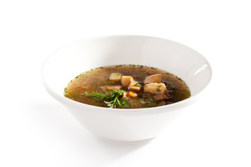 Mushroom Soup Bowl