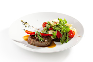 Beef Steak with Vegetables