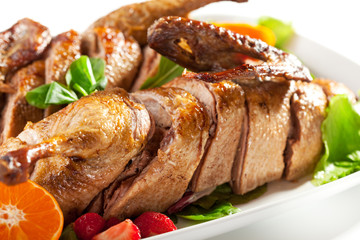 Roast Stuffed Duck