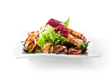 Grilled Seafood Salad