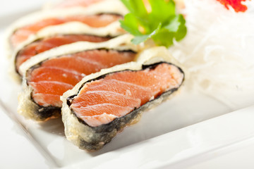 Nori Wrapped Salmon