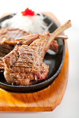 Pan-Fried Lamb Chops
