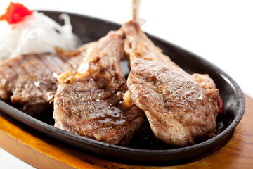 Pan-Fried Lamb Chops