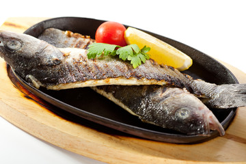 Pan-Fried Sea Bass