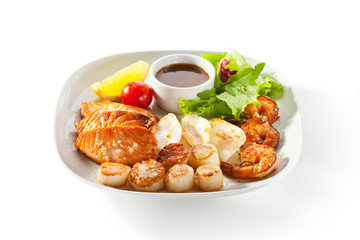 Grilled Seafood Plate
