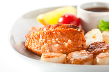 Grilled Seafood Plate