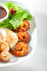 Grilled Seafood Plate