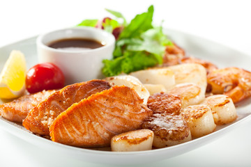 Grilled Seafood Plate
