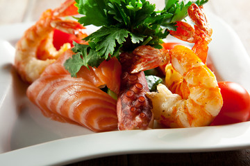 Seafood Salad Plate