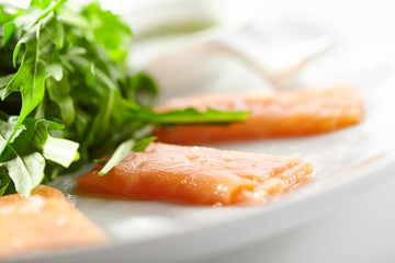 Fresh Salmon Carpaccio