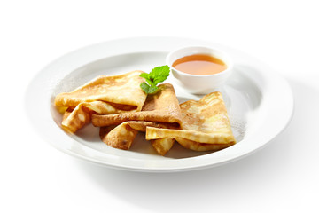 Crepes with Honey