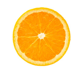 Orange fruit on white