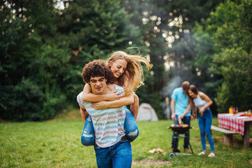 Fototapeta premium Always having fun