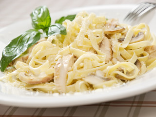Pasta with chicken