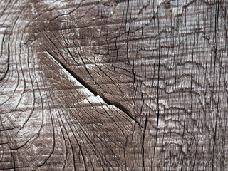 Altes verwittertes Holz - Brett mit Holzmaserung
