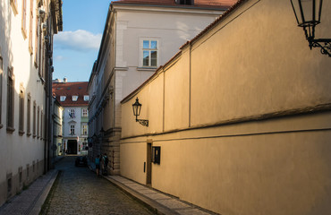 Prague small street