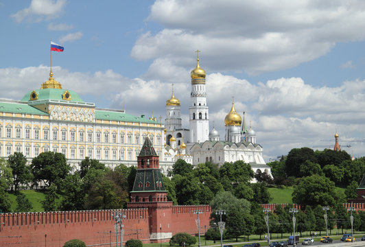 Kremlin - residence of the russian president, Moscow, Russia