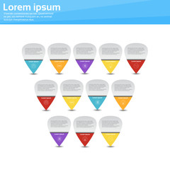 Graphic Set Finance Infographic Icon Business Concept