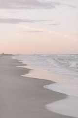 Pristine Florida Beach at Sunset 