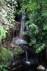 a waterfall on the creek