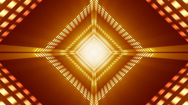 A 10 second loop of VU meter hall bumping towards you. HD 1080.