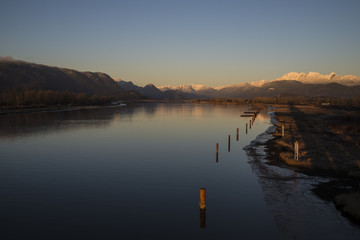 Pitt River Sunset