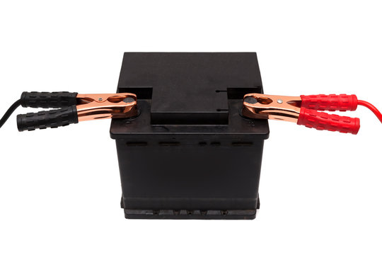 Charging car with electricity trough cables