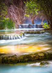 Most beautiful Falls-Havasu Falls, Supai,  Arizona © Val