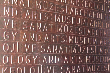 Bakır kaplama arka plan