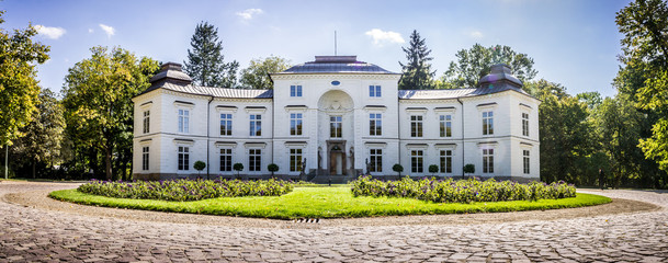 Myslewicki Palace, Lazienki Park in Warsaw, Poland