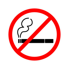 No smoking sign