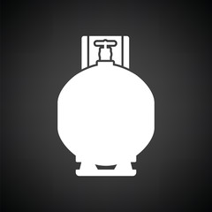 Gas cylinder icon