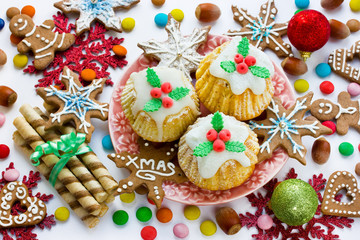 Traditional Christmas sweets and treats