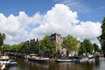 Obraz premium Gracht in Amsterdam