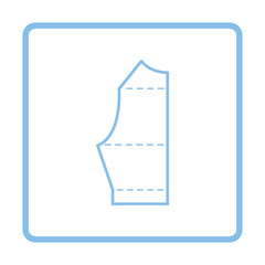 Sewing pattern icon